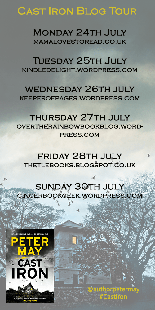 Cast Iron blog tour poster