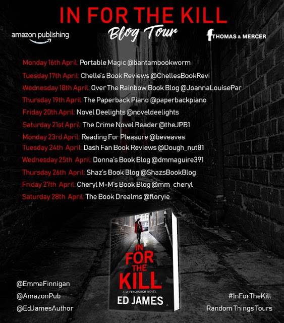 In For The Kill Blog Tour Poster